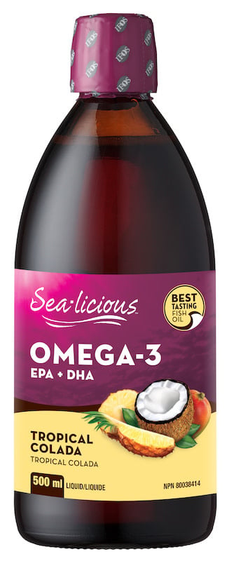 Sea-licious - Omega-3 - Tropical Colada - 500ml