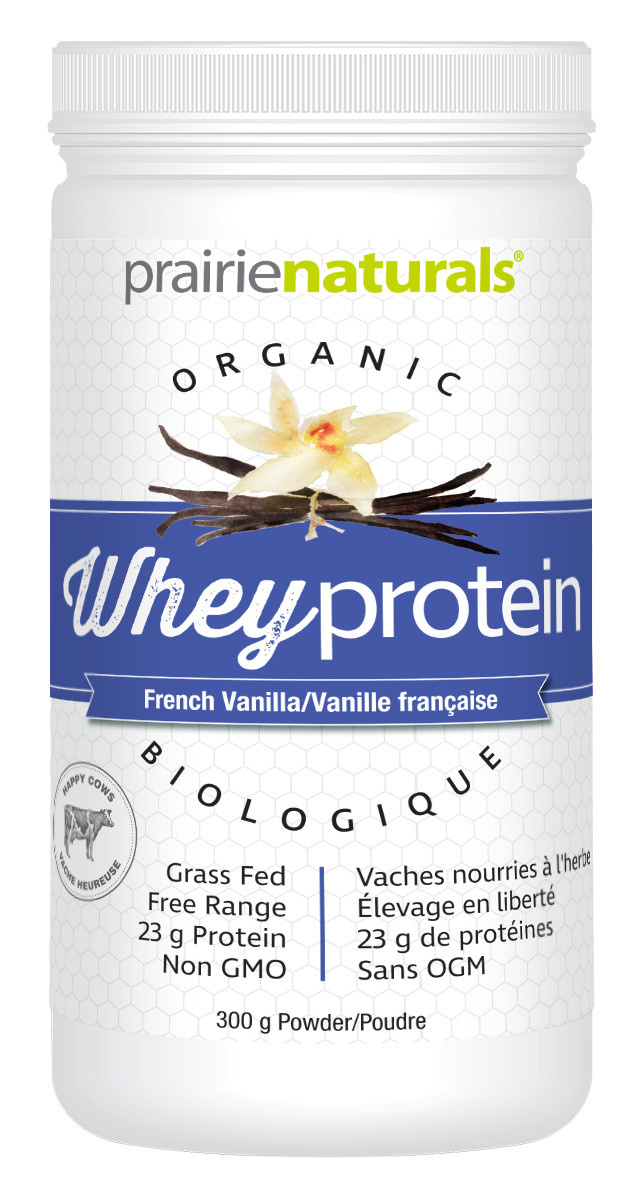 Prairie Naturals - Organic Whey Protein - French Vanilla - 300 g
