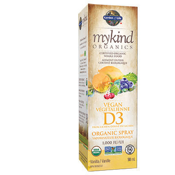 Garden of Life - MyKind Organics - Vegan D3 Spray - 58ml