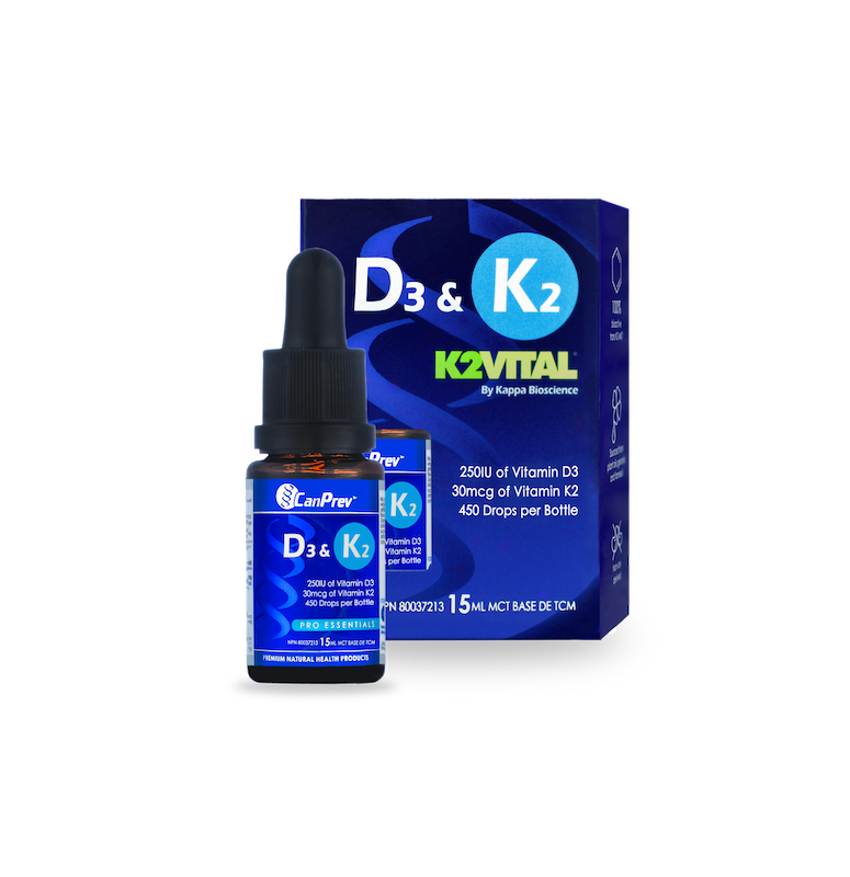 CanPrev - D3 & K2 - 15ml