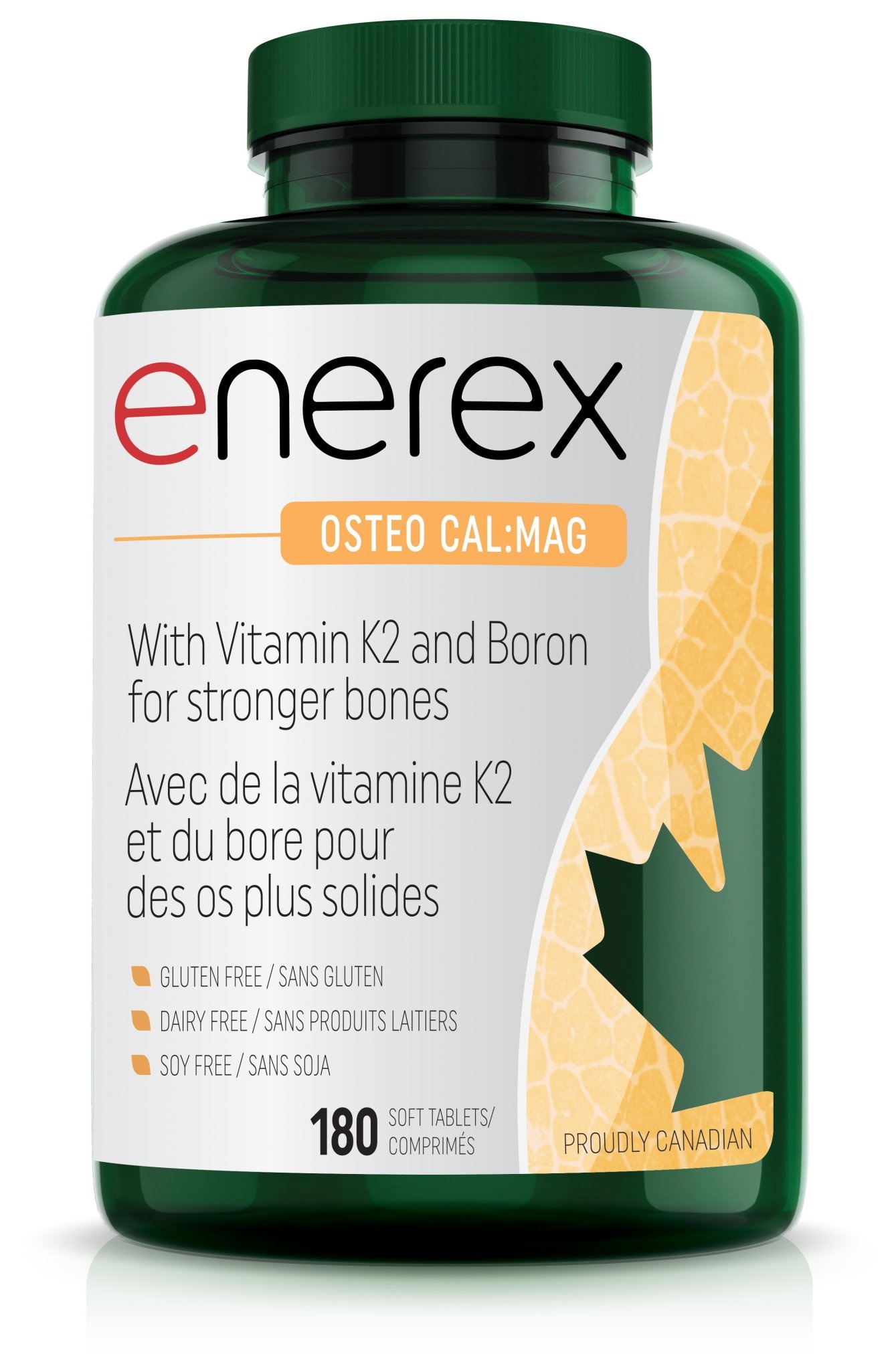 Enerex - Osteo Cal:Mag - 180 Tabs