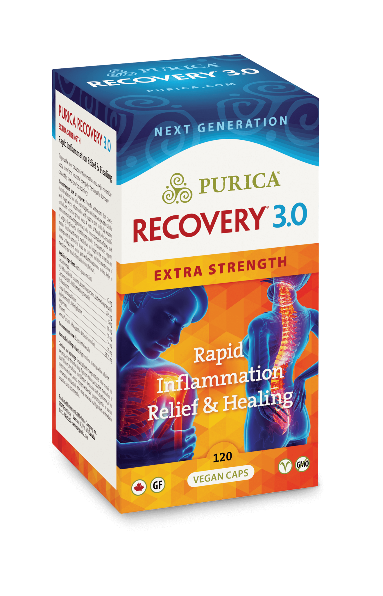 Purica - Recovery 3.0 - 120 V-Caps