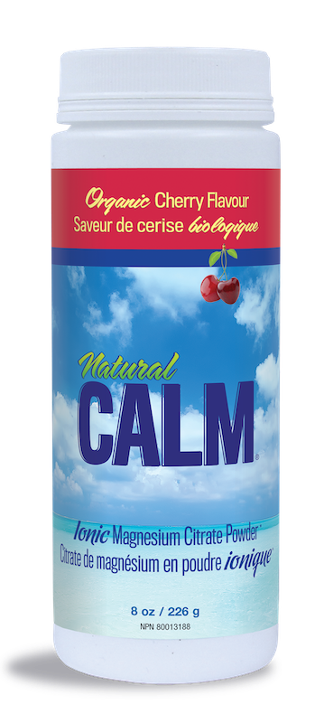 Natural Calm - Magnesium Citrate Powder - Cherry - 226g