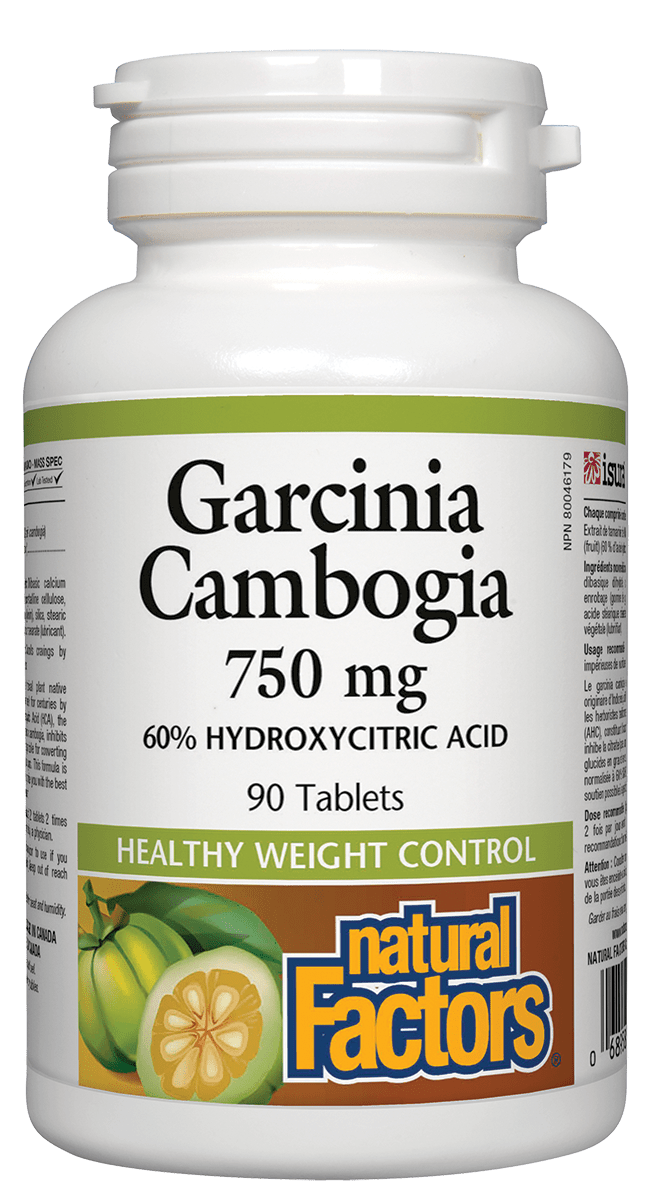 Natural Factors - Garcinia Cambogia - 90 Tabs
