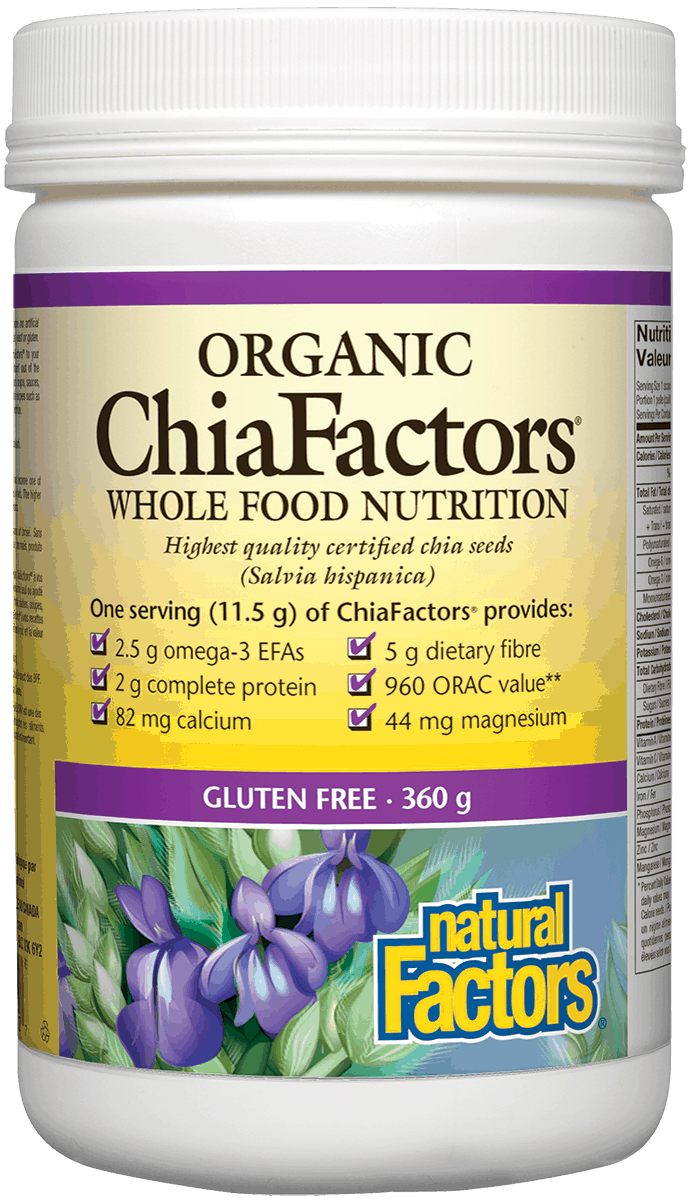 Natural Factors - ChiaFactors - 360g