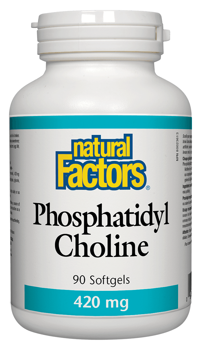 Natural Factors - Phosphatidyl Choline 420 mg - 90 SG