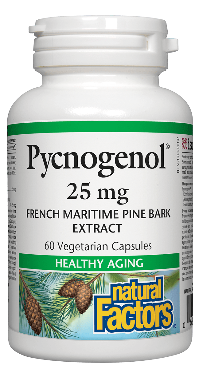 Natural Factors - Pycnogenol 25 mg - 60 Caps