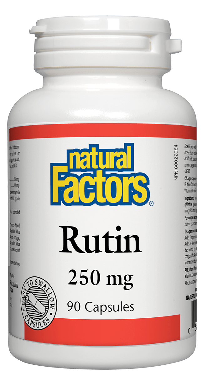 Natural Factors - Rutin 250 mg - 90 Caps