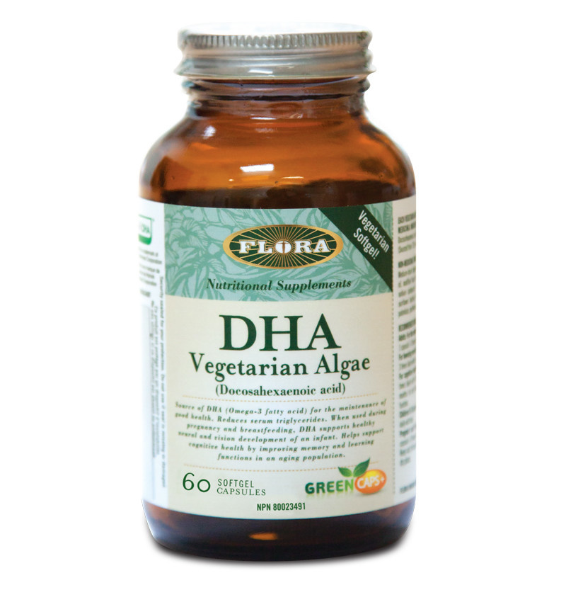 Flora - DHA Vegetarian Algae -  60 SG