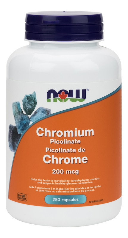 Now - Chromium Picolinate - 250 Caps