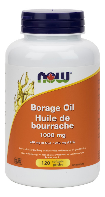 Now - Borage Oil 1000 mg - 120 SG