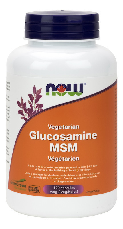 Now - Glucosamine & MSM - 120 V-Caps