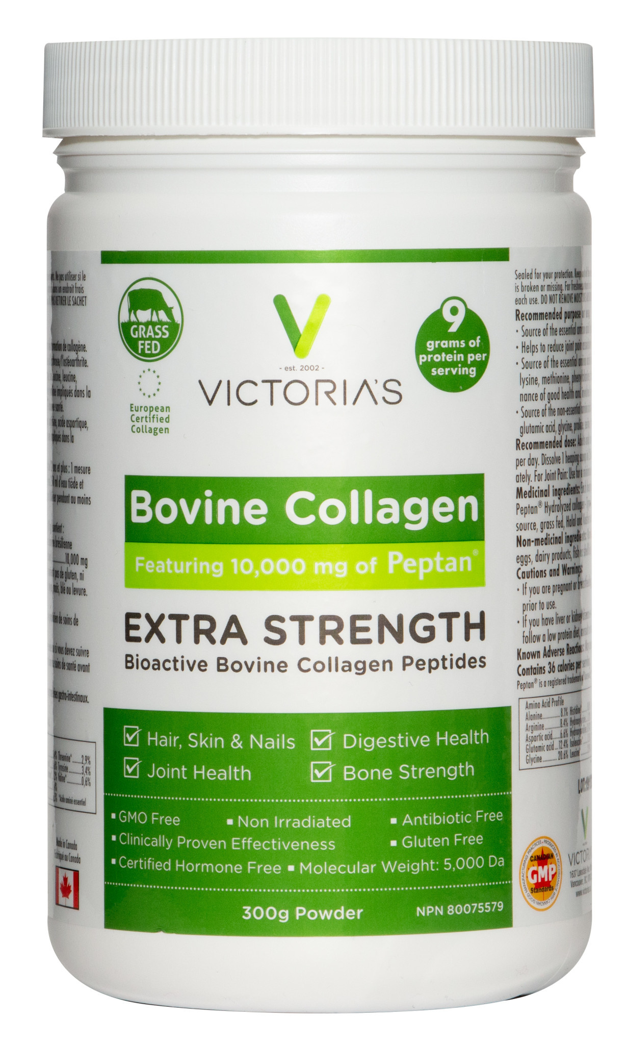 Victoria's - Collagen Extra Strength - Bovine - 300g