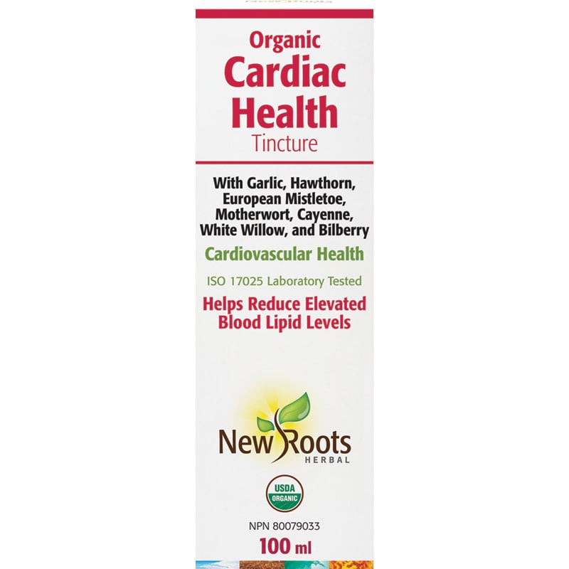 New Roots - Organic Cardiac Health Tincture - 100ml