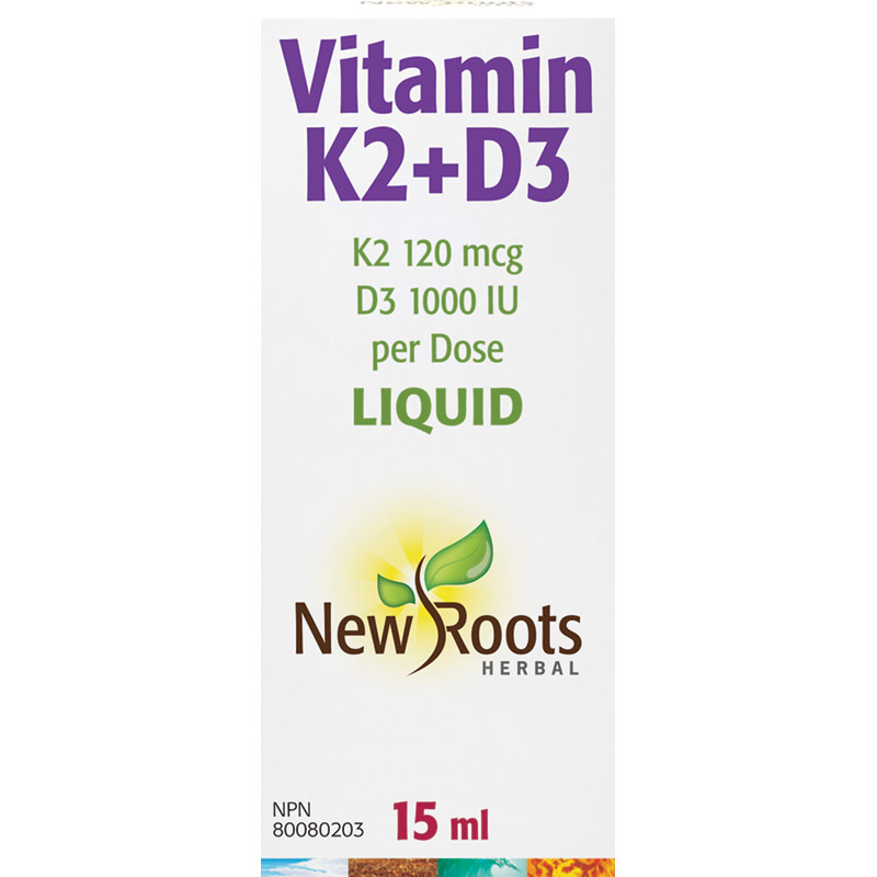 New Roots - Vitamin K2 + D3 - 15ml