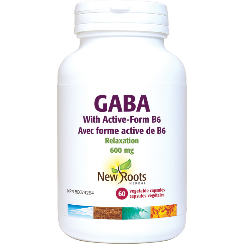 New Roots - Gaba W/ Active-Form B6 - 60 Vegi Caps