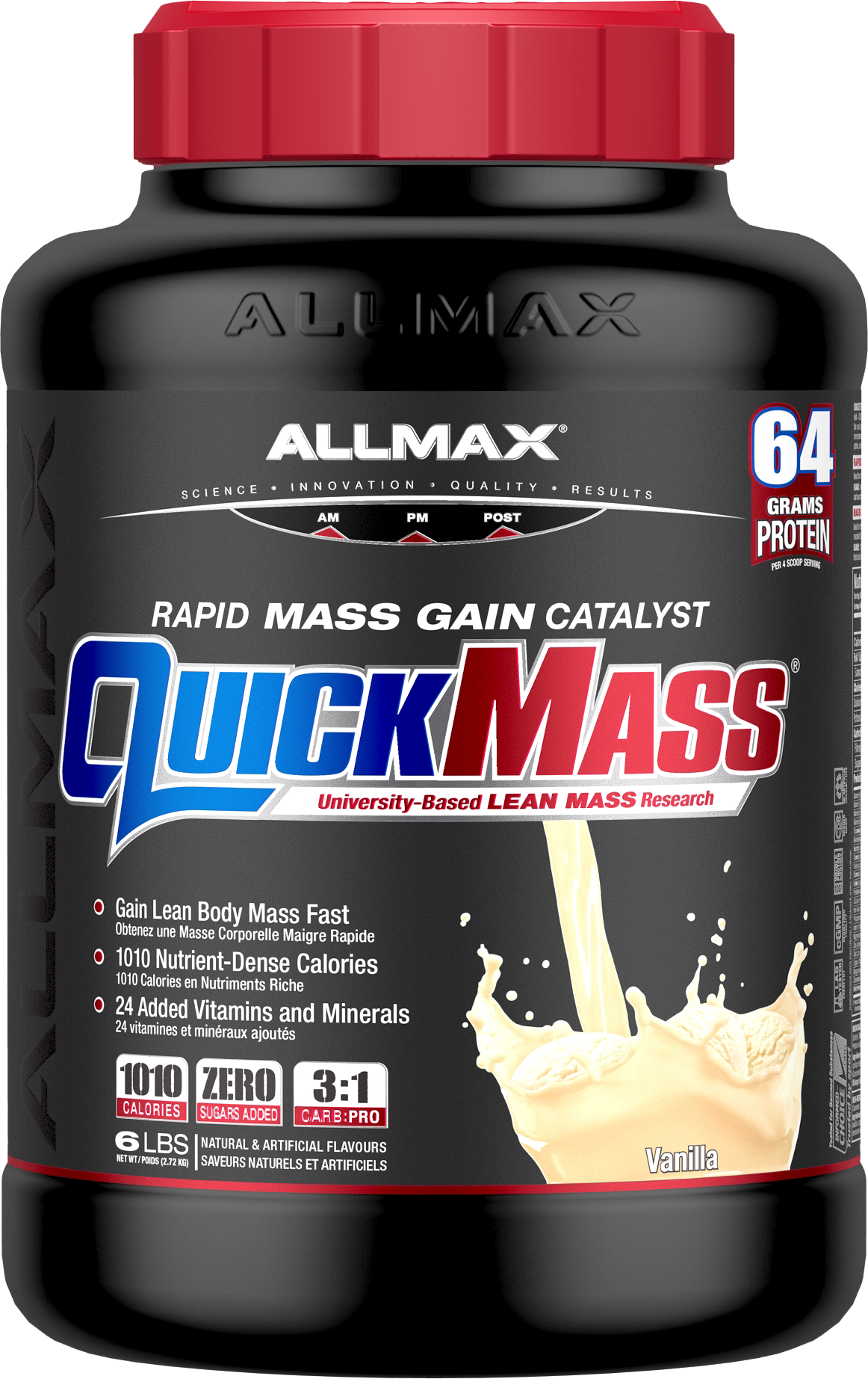 Allmax - Quickmass - Vanilla - 6lbs