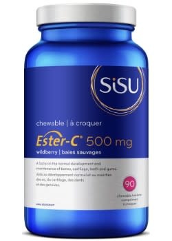 Sisu - Ester-C 500mg - Wild Berry - 90 Chewable Tabs
