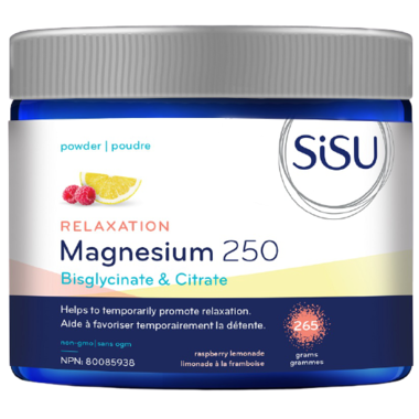 SiSU - Relaxation Magnesium 250 - Raspberry Lemonade - 265 grams