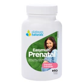 Platinum Naturals - Easymulti Prenatal - 60 Caps