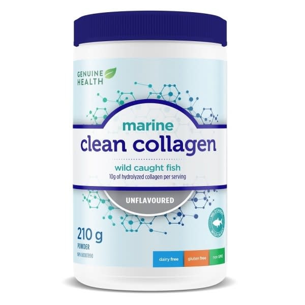 Genuine Health - Clean Collagen - Marine - Unflavoured - 210 g