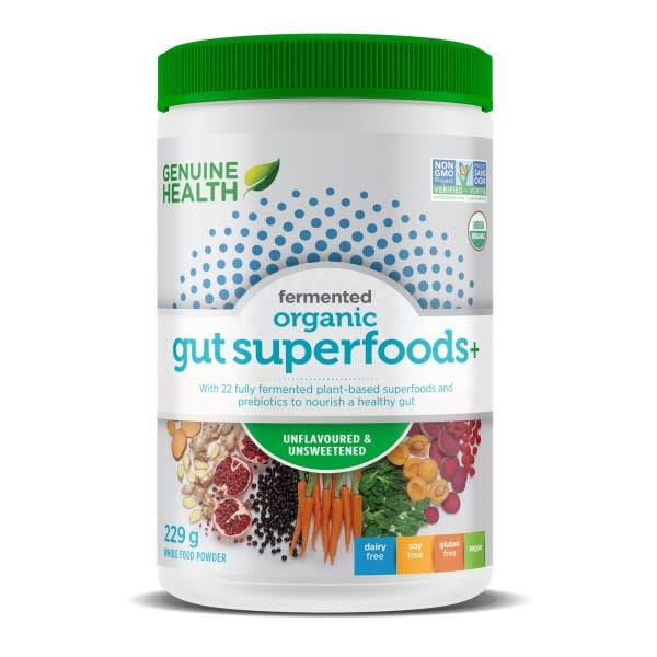 Genuine Health - Gut Superfoods - Unflavoured/Unsweetened - 229g