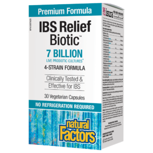 Natural Factors -IBS Relief Biotic 7 Billion - 30 Caps