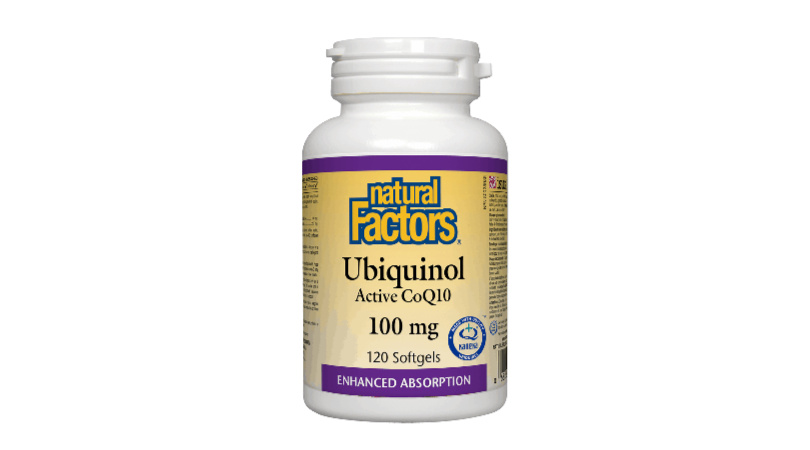 Natural Factors - Ubiquinol QH Active CoQ10 100 mg - 120 SG