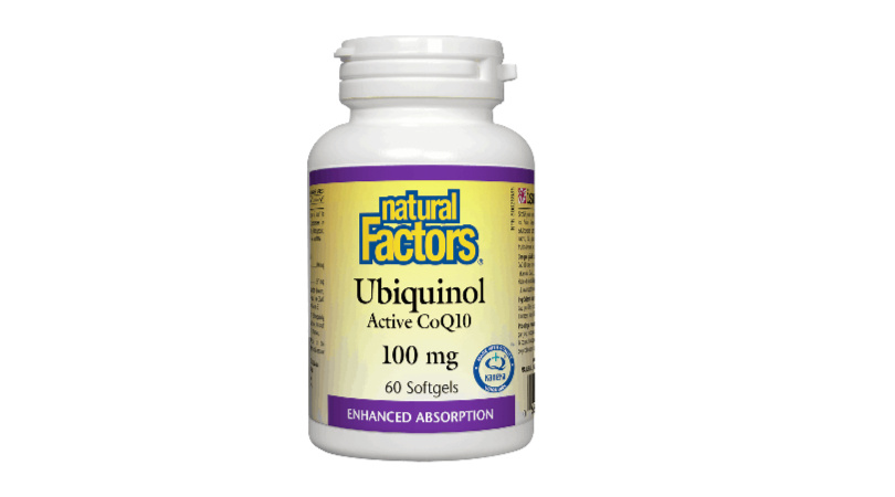 Natural Factors - Ubiquinol QH Active CoQ10 100 mg - 60 SG