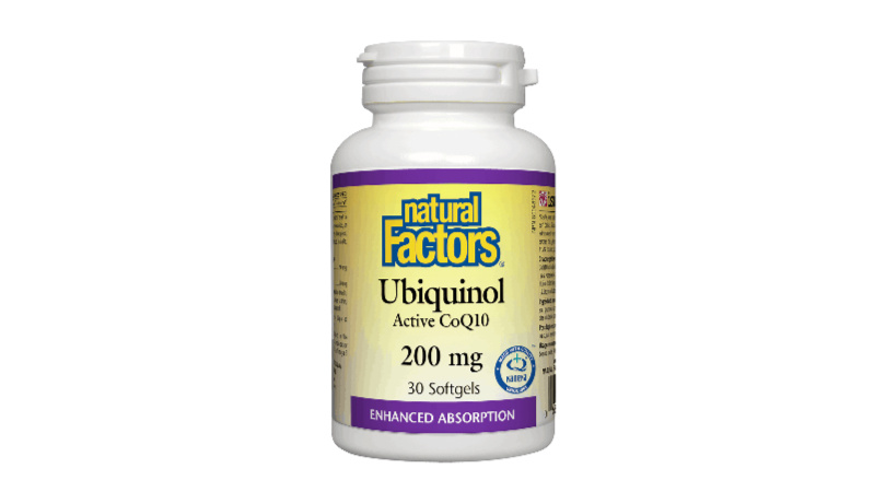 Natural Factors - Ubiquinol QH Active CoQ10 200 mg - 30 SG