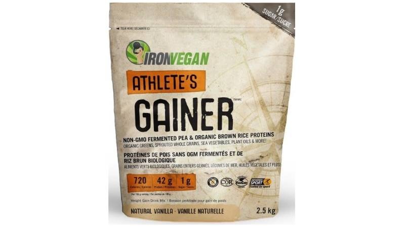 Iron Vegan - Athlete's Gainer - Vanilla - 2.5 kg