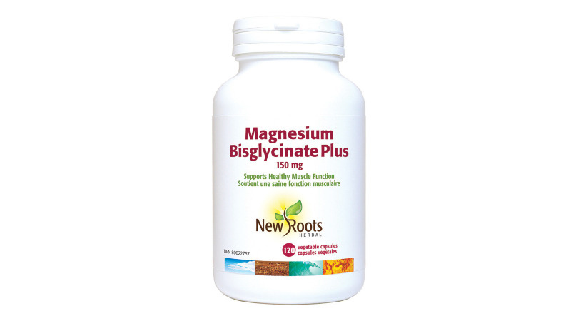 New Roots - Magnesium Bisglycinate Plus 150mg - 120 Caps