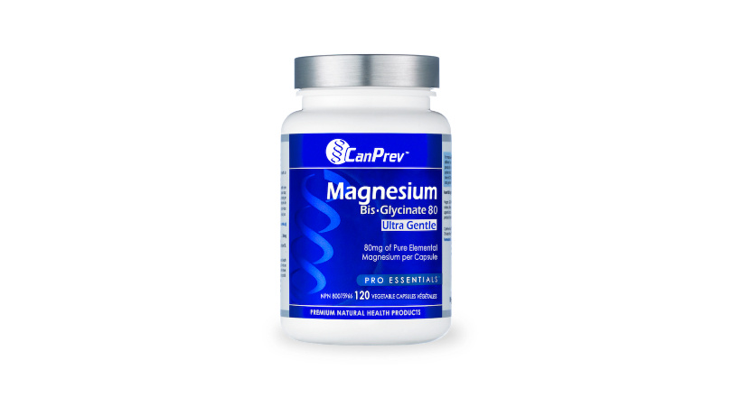 CanPrev - Magnesium Bis-Glycinate 80 Ultra Gentle - 120 V-Caps