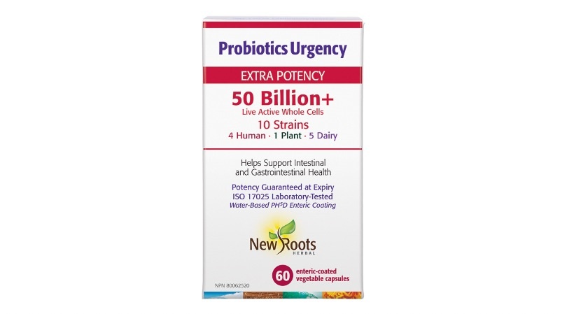 New Roots - Probiotics Urgency 50 Billion - 60 Caps