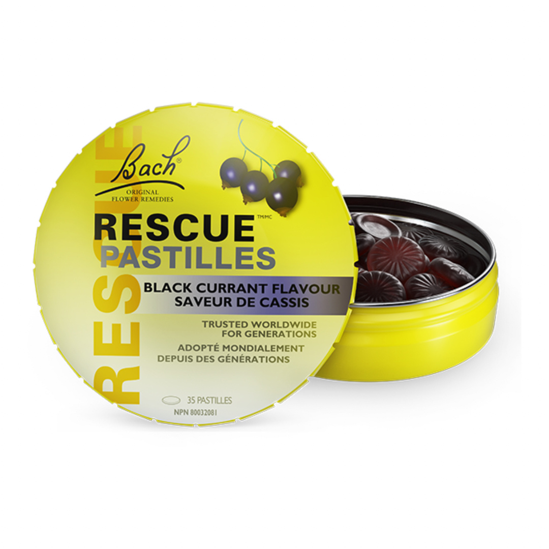 Bach - Rescue Pastilles - Black Currant - 35 Pastilles