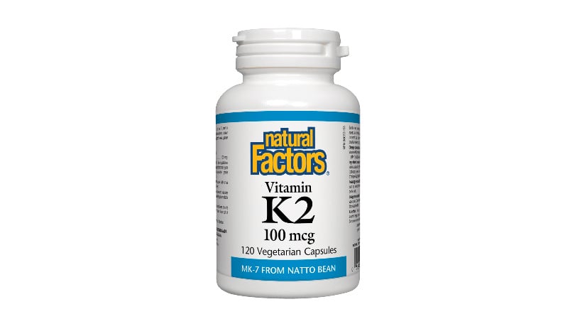 Natural Factors - Vitamin K2 100 mcg - 120 Caps