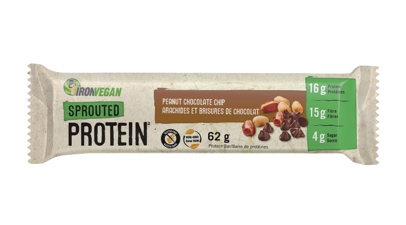 Iron Vegan - Protein Bar - Peanut Chocolate Chip - Single