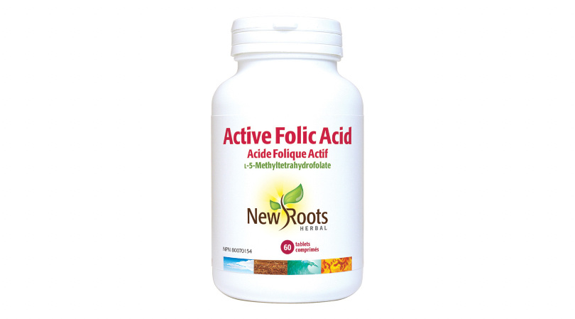 New Roots - Active Folic Acid - 60 V-Caps