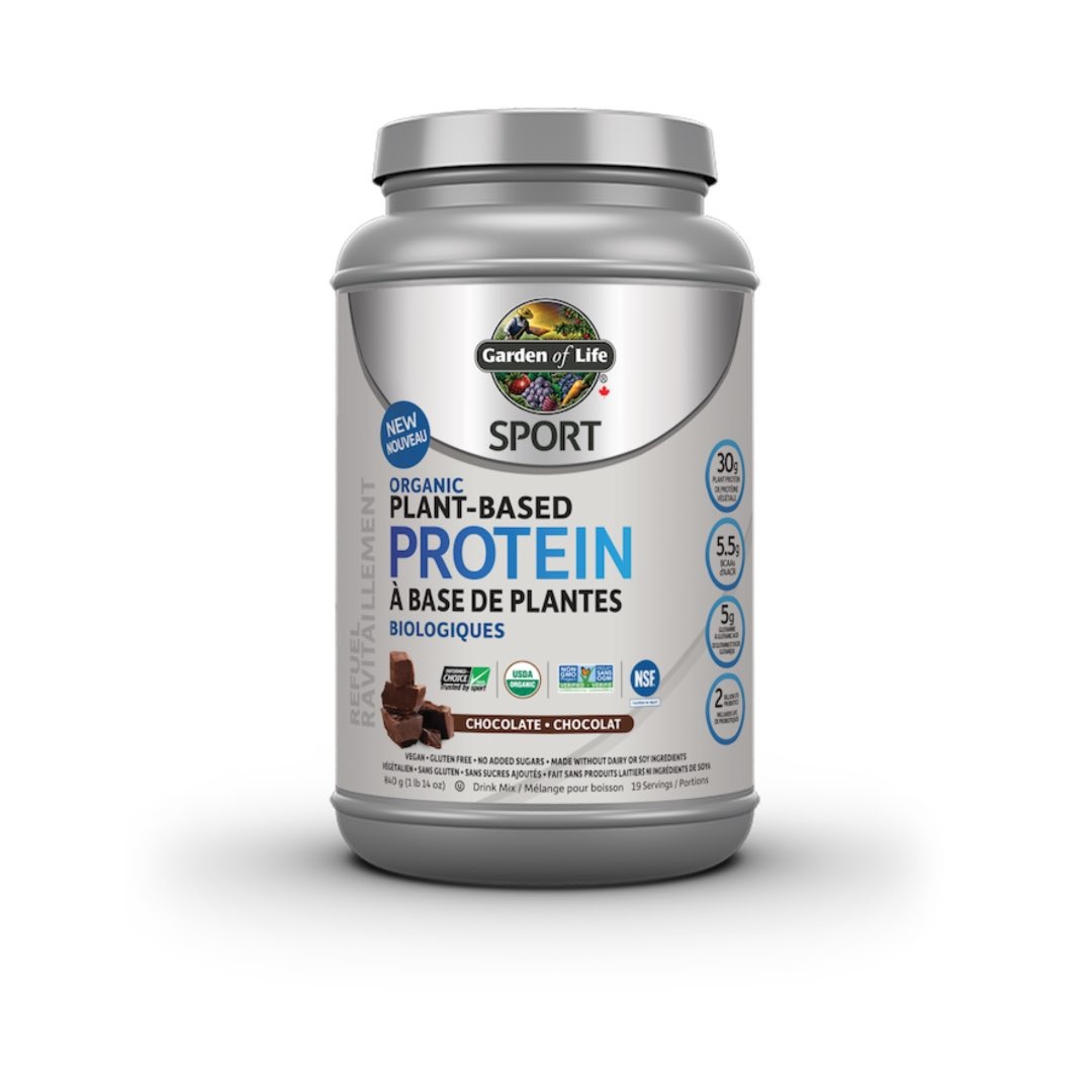 Garden of Life - Sport Organic Plant Based Protein - Chocolate - 840g