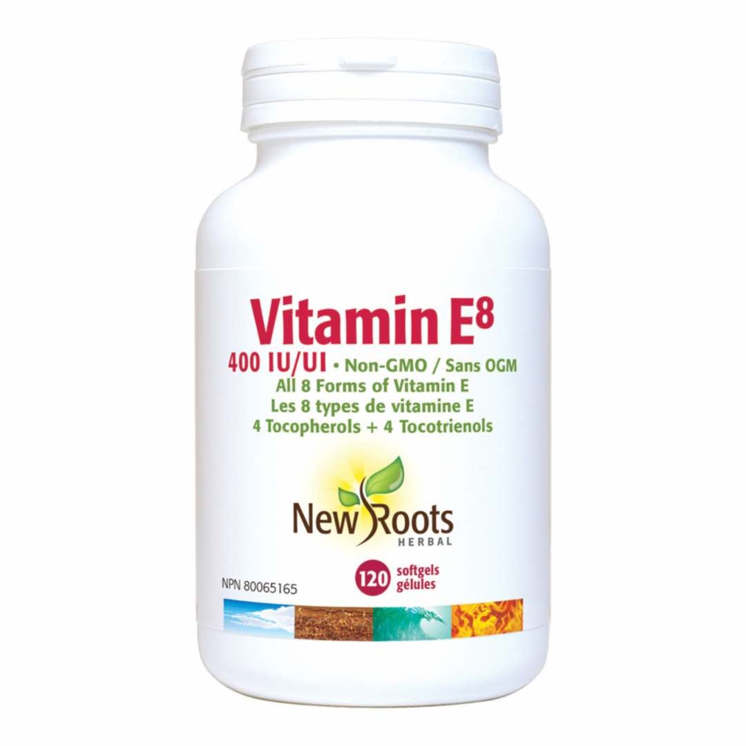 New Roots - Vitamin E8 400 IU - 120 SG