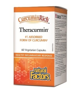 Natural Factors - CurcuminRich - Theracurmin - 60 V-Caps