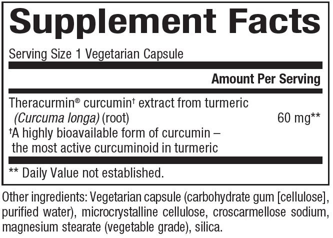 Natural Factors - CurcuminRich - Theracurmin Double Strength - 60 V-Caps