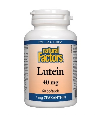 Natural Factors - Lutein 40 mg - 60 SG