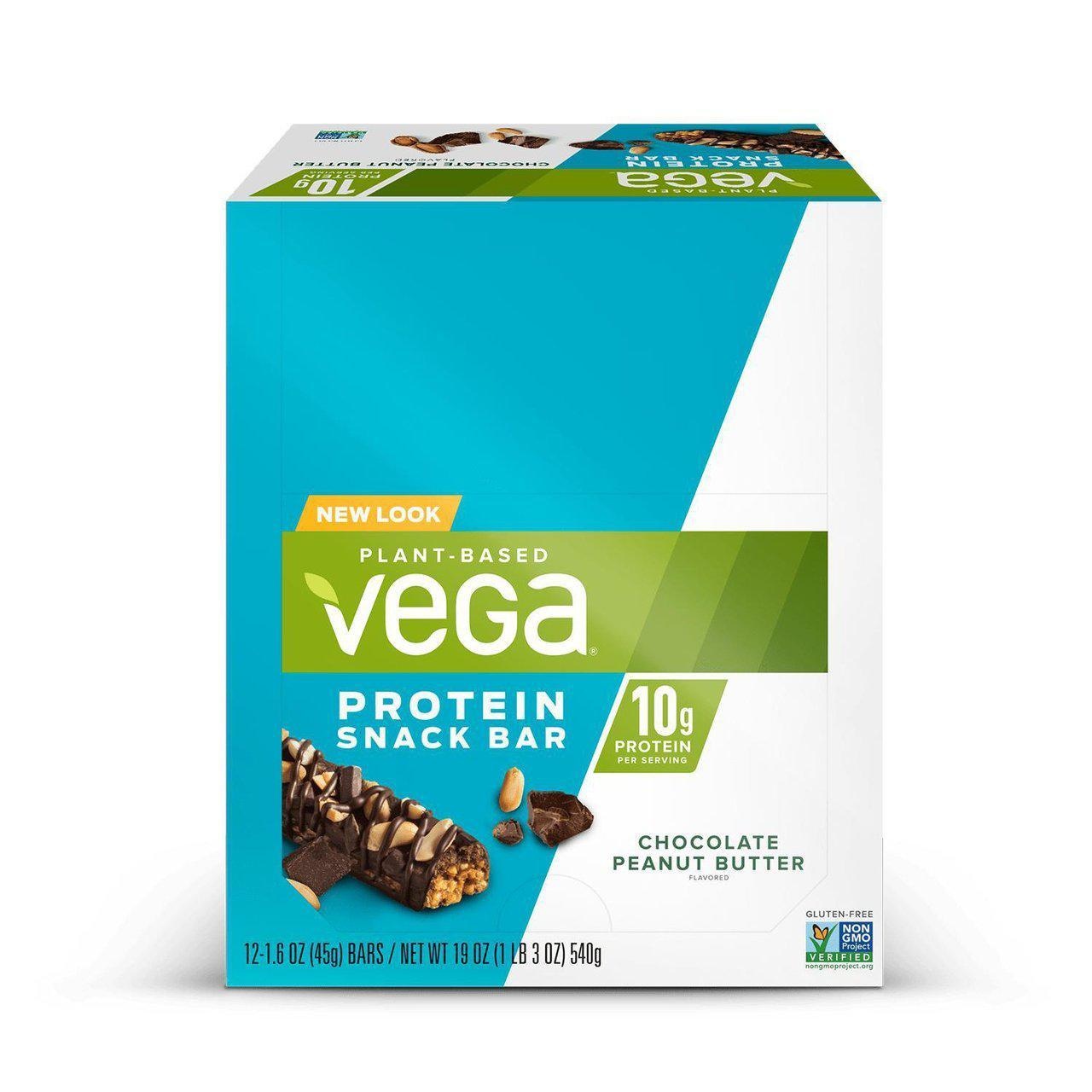Vega - Protein Snack Bar (NEW) - Chocolate Peanut Butter - Single