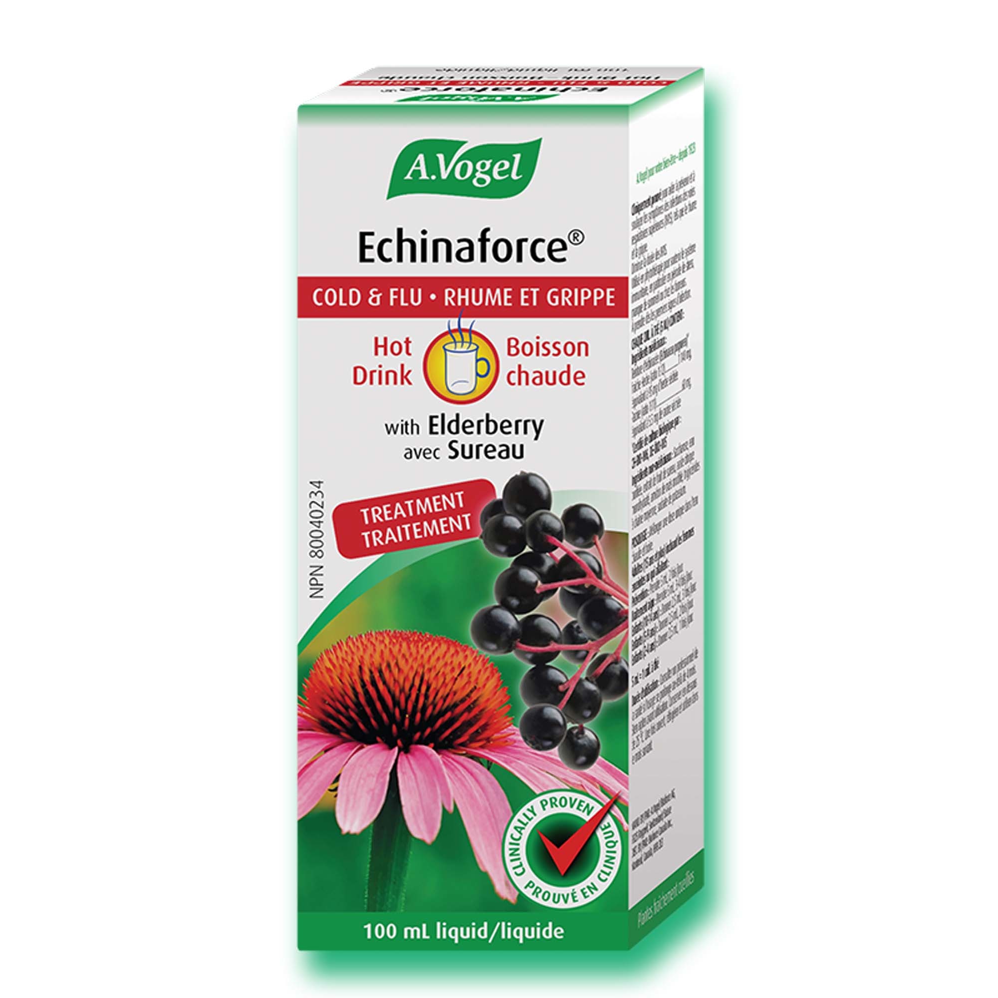 A.Vogel - Echinaforce Elderberry Hot Drink - 100ml