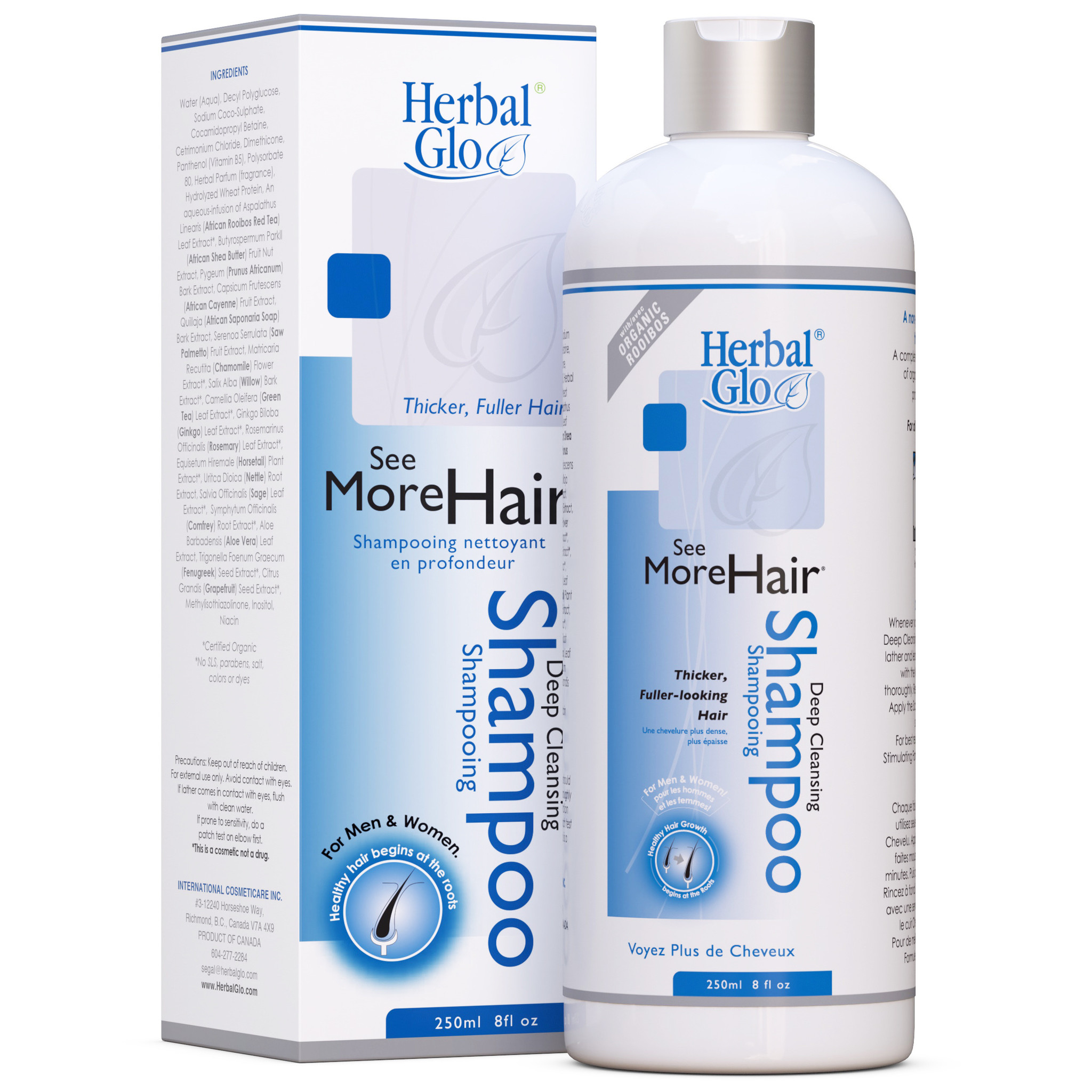 Herbal Glo - See More Hair - Shampoo - Deep Cleanse - 250 ml