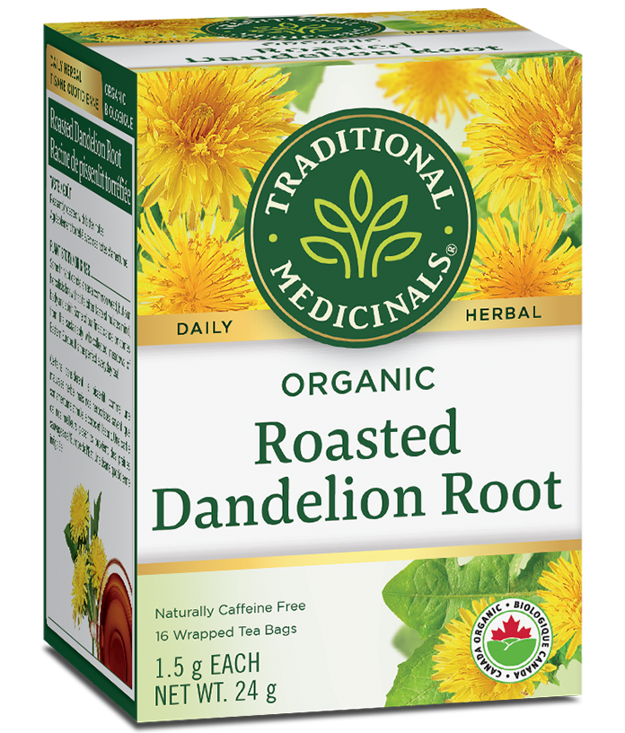 Traditional Medicinals - Roasted Dandelion Root  - 16 TB