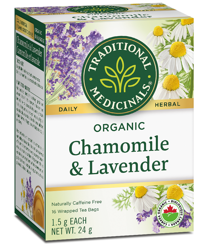 Traditional Medicinals - Chamomile w/ Lavender - 20 TB