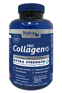 Naka Platinum - Pro Collagen Marine - 150 veggie caps