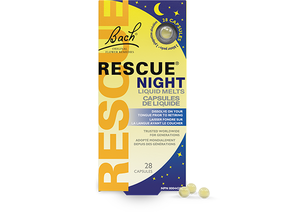 Bach - Rescue Night Liquid Melts - 28 caps